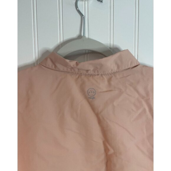 Wrangler ATG Angler X-Large Peach Button-Up Shirt For Men - Picture 12 of 16